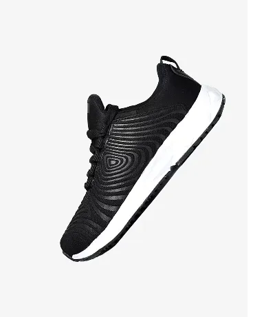 Premium Athletic Training Shoes - Black & White